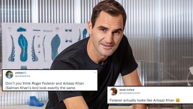 Roger Federer-Arbaaz Khan Funny Memes Go Viral as Desi Twitterati Cannot Stop Cracking 'Lost Twin' Jokes Online